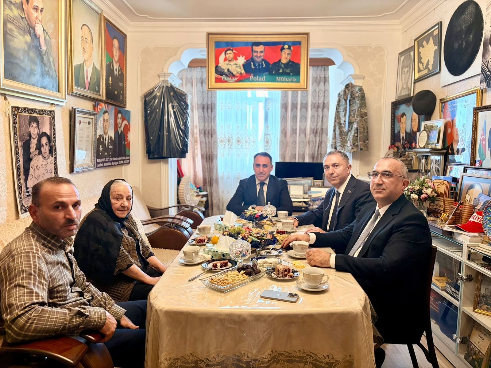 Sumqayıtda şəhid ailələri ziyarət olunub