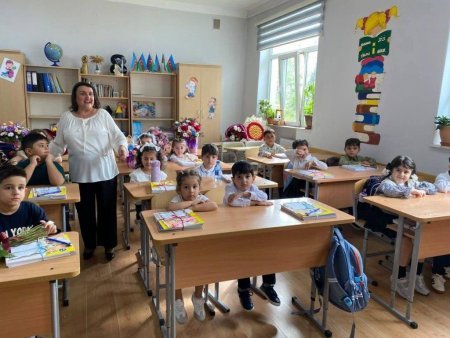 83 nömrəli məktəb-liseydə 67 balaca məktəb həyatına ilk addımını atdı+FOTO